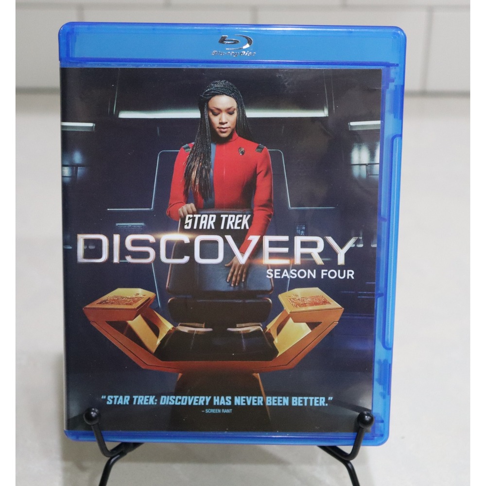 Star Trek Discovery Season Four 4 Blu-ray 4-Disc Set Sci-Fi TV Series Paramount